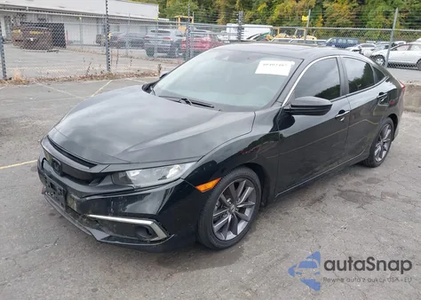 2020 Honda Civic Ex из США, поврежденный, VIN 19XFC1F30LE208965